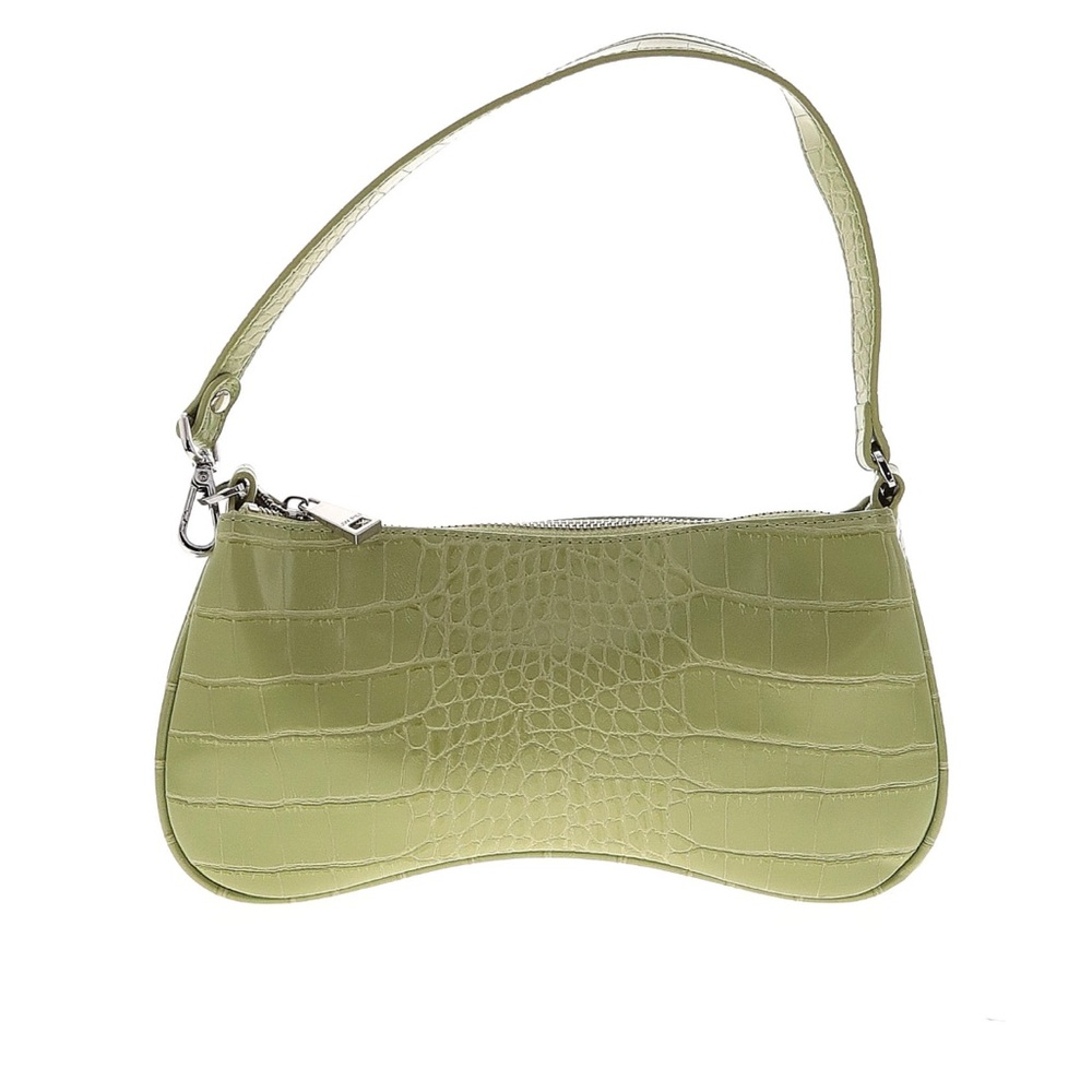JW PEI Green Croc Shoulder bag